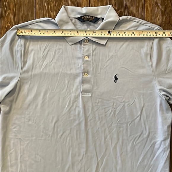 Polo Golf Ralph Lauren PGA Men's Large Light Blue Polo Shirt - Picture 6 of 8